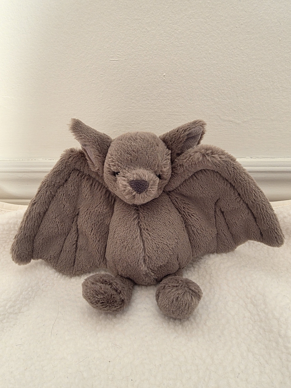 Rare Retired Jellycat Small Bashful Bat Plush
